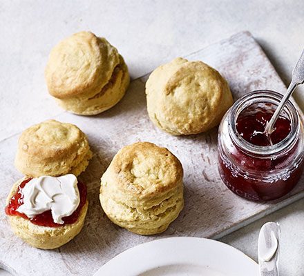 One scone, two&nbsp;scones